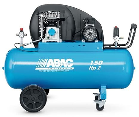 Abac - Compresseur à piston 2CV 230V Mono 10 bar 150L Direct - PRO A29B 150 CM2 ABAC