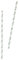 Unique 40938 Eco-Friendly Paper Straws-Botanical Spring Party-Pack of 10