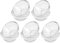 Zerodeko Small Glass Bowls 10PCS Glass Facial Mud Bowl Beauty Mixing Bowls Clear Serving Bowls Ramekins Bowls Cosmetic Beauty Tool for Home Salon Spa