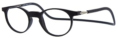 DIDINSKY Magnetische Blaulichtfilter Brille für Damen und Herren. Blaufilter Brille für Gaming. Gummi-Touch-Tempel und Blendschutzgläser - FARADAY (Graphite, 1.5, x)