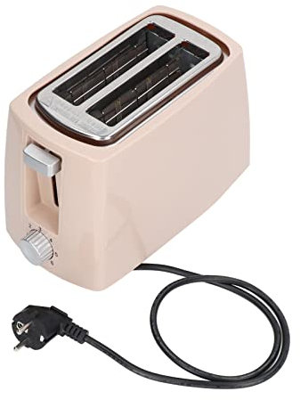2 Scheiben Toaster Brot Maker Koch werkzeuge 6 Modi mit abnehmbarem Tablett Schnell heizung Auto Stopp für Home Restaurant Cafe Pink EU-Stecker 220