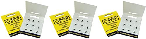 Clipper® Feuerzeug Zubehör Feuerstein Flintsystem (3x9 Feuerstein)