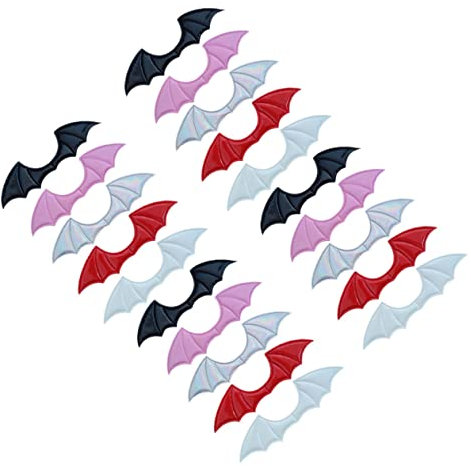 MERRYHAPY 20st Fledermausflügel Aus Stoff Halloween-partydekorationen Fledermausflügel Für Erwachsene Mini-fledermausflügel- Kleine Flügel Zum Basteln Schuhflügel Vampir 15c Haar
