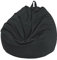 FANSU Sitzsack Waschbar, Sitzsack Ohne Füllung, Sitzsack-StuhlbezugIndoor Outdoor, Sitzsäcke für Kinder Erwachsene, Kordsamt Textile Aufbewahrung (100x120cm,Schwarz)