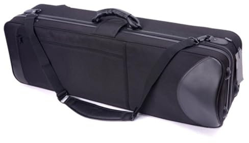 HDYNUZ Posaunentasche, robuster Oxford-Stoff-Rucksack, verstellbare Schulter, wasserdicht und sturzsicher, Pitch-Posaune-Tasche, Posaunenzubehör, Schwarz