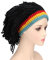 Topyond Gestrickte Lustige Perückenhüte, Halten Warm, Gestrickte Beanie-Mütze Mit Dreadlocks, Hüte, Herren, Winterkleidung Für Mnner, Weihnachten, Halloween mütze mit Haaren,Perücke Damen,Fun Beanie