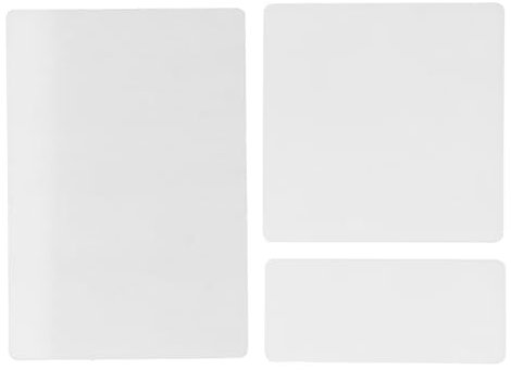 3Pcs Die Cutting Pad, Die Cutting Plate 22x15cm 15x15cm 15x6.5cm Plastic Standard Die Cutting Machine Plate Acrylic Die Cutting Plates for Embossing Craft