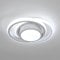 Comely LED Deckenlampe Weiß Rund, Moderne Deckenleuchte 32W mit Kaltweißem Licht 6500K, Deckenlampe für Wohnzimmer, Schlafzimmer und Küche, Hergestellt aus Aluminium und Eisen, Einfache Montage