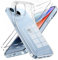 Viojrlra Coque pour iPhone 14 avec 2 Pièces Verre Trempé, Transparente Anti-Jaunissement Souple TPU Silicone Étui, Antichoc Anti-Rayures Protection Case pour iPhone 14