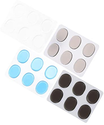 Yardwe 4 Blätter Dämpfer Pad Handtrommeln Dämpfer Bass Drum Drum Dämpfer Dämpfer Drum Pads Drum Tone Control Bass Drum Dämpfer Dämpfer Dämpfung Marschüben Silikon Trommel