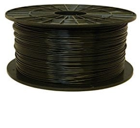 Filament PM ABS 1,75 mm, 1 kg Spule, 3D Drucker Filament, Passend für die Meisten FDM 3D Drucker, Schwarz