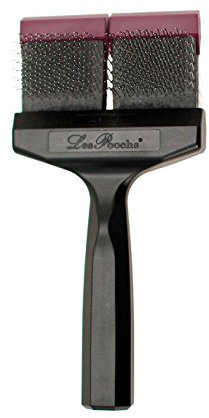 Les Pooch Purple Hard Brush Double