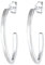 Elli Ohrringe Damen Oval Creolen Basic in 925 Sterling Silber