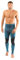 Cressi Hunter Rash Guard Pants für Wassersport, Camo Blau, S/2