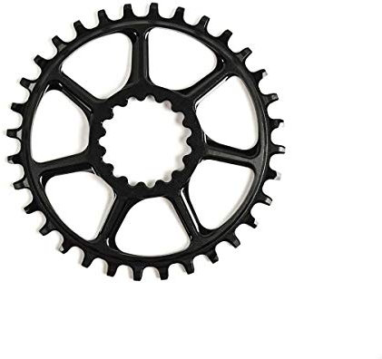 XCX Ultralight Guidering Direct Mount Kettenblatt – 32 Zähne – Offset Boost 5 mm – Schwarz – kompatibel mit 10/11/12 V