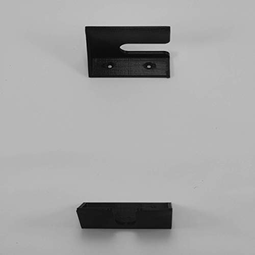 Tesla Model S Mobile Charging Cable Wall Mount / Holder / Bracket (Black)
