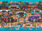Sinoeem Buffalo Games – Pun Fuzzles – Hawaiian Food Truck Festival – 1000 Teile Puzzle