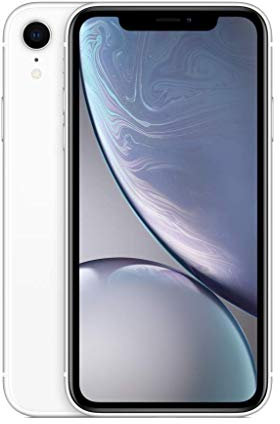 Apple iPhone XR, 64GB, White (Renewed)