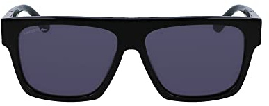 Lacoste Men's Sunglasses L984S - Black with Solid Grey Lens