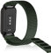 SeNool Nylon Armband für Xiaomi Smart Band 8 Active/Redmi Band 2, Weiches Sport Ersatzarmband Klettarmband Uhrenarmband - Grün