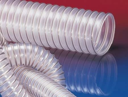 Medium Weight Anti Static Food Quality PU DUCTING **Price PER METRE** (140MM I.D)