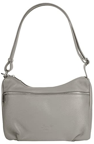 Samantha Look Shopper Echt Leder Damen | Made in Italy, geräumige Umhängetasche, elegantes Design | 021851