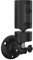HOLACA Camera Wall Mounting Brackets for R ing Indoor/Outdoor Pan-Tilt Mount, Compatible with Stick Up Cam Plug-In (Power adapter and camera not included), Black