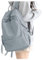 HYC00 Schulrucksack Damen, Causal Travel Schultaschen 15.6 Zoll Laptop Rucksack für Mädchen im Teenageralter Leichter Rucksack Wasserabweisend Bookbag College Boys Men Work Daypack,Blau L