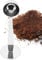 Teaspoon, 2-in-1 teaspoon with powder hammer, coilère for measuring coffee, cereal powder, teaspoon, table spoon, spoon for double use, ground spoon for cups