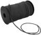 Jwthee Corde d'escalade 100m 328 Pieds Rock Rock Rock Corde d'escalade, Corde de Paracord pour la randonnée de Sauvetage Camping Hamac Clothslie Fishing Survival (Noir)