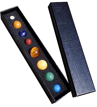 PERSELOSO 8Pièces Set de Figurines de Décor pour Ornements de Collection pour Éducation et Décoration de Bureau