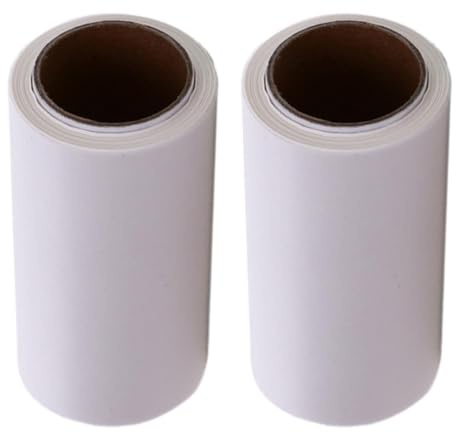 Backpapier für Kuchenform, 2 Rollen, Weiß, Hitzebeständig bis 230℃ | Wasserfest, Ölbeständig und Antihaftend, für Backformen, Kuchen, Brot und Feines Gebäck, Papier