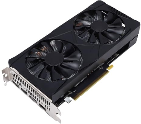 Yctze RTX 3060 Gaming Graphics Card 6GB GDDR6 192Bit PCIe 3.0 X16 with Dual Fans and Ray Tracing for 1080p 1440p Gaming