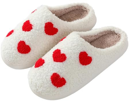 Chaussons Femme Hiver Peluche Mémoire de Forme Antidérapantes Festives | Peluche Douce Festive, Mémoire de Forme, Semelle Antidérapante, Design Original, Chaussons Chauds Cadeau