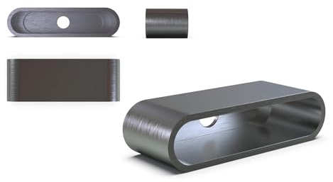HIGHSIDER CNC Weld-In Housing for SHORTY and SHORTY 2 PRO