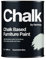 Hemway - Chalk Based Furniture Paint - Aquamarine Blue 1 L | Chalky Matt Shabby Chic Finish for Interior & Exterior Home Decor | Quick Dry & All-in-one