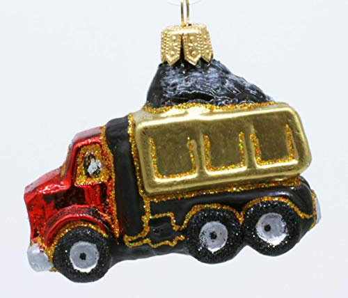 condecoro Lastwagen Christbaumschmuck Transporter Christbaumkugel