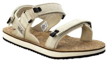 Jack Wolfskin Herren Ecostride 2 M Sandale, Natural/Cork, 42 EU