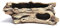DIYOMR Zement Treibholz Pflanztöpfe Imitation Stump Log Beton Blume Sukkulenten Topf / Behälter (19,6 cm L x 9,4 cm B x 7,9 cm H, Untertönung)