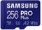 Samsung PRO Plus microSD-Karte, 256 GB, UHS-I U3, Full HD & 4K UHD, 160 MB/s Lesen, 120 MB/s Schreiben, Speicherkarte für Smartphone, Drohne oder Action-Cam, Inkl. USB-Kartenleser, MB-MD256KB/WW