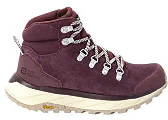 Jack Wolfskin Damen Terraventure Urban Mid W, Burgundy / Beige, 38 EU