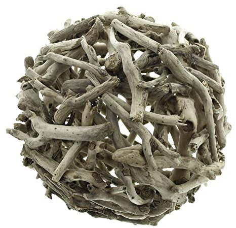 FRANK FLECHTWAREN Kugel Treibholz, naturbelassen, Maße: Ø 30 cm