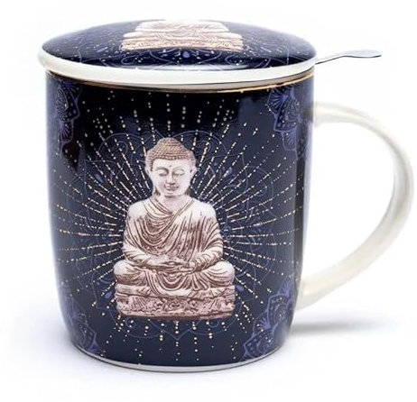 Tasse à tisane avec infuseur - Buddha
