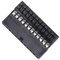 POFET 24-Pin-Buchse auf 24-Pin-Stecker 90-Grad-Netzteil Mainboard Motherboard für Mainboard rechtwinkliger Anschluss für Desktop-PC-Netzteil