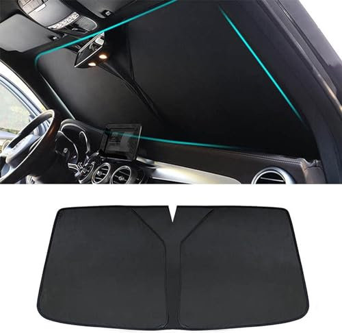 Protector Solar Luna Delantera para Nissan NV200, Parasol Ventana Plegable, Protector Cubierta, Parasol Parabrisas