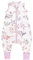 Chilsuessy Baby Schlafsack mit Beinen 1.5 Tog Schlafsack 100% Baumwolle Ganzjahres Schlafsack mit Füßen Babyschlafsack Schlafsack Kinder, 1.5 Tog/Frühlingsmagpie, 100cm/Baby Höhe 105-115cm