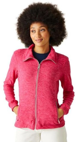 Regatta Azaelia Damen-Fleecejacke, atmungsaktiv, durchgehender Reißverschluss, hot pink