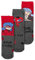 United Labels Miraculous Socken für Mädchen - Ladybug Kinder Sneaker Kindersocken Söckchen Grau Rot (3er Pack) (DE/NL/SE/PL, Numerisch, 31, 34, Regular, Grau/Rot)