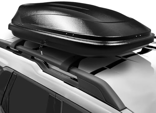 D SOLUTIONS Hard Shell Roof Top Cargo Carrier Waterproof Travel Luggage Box
