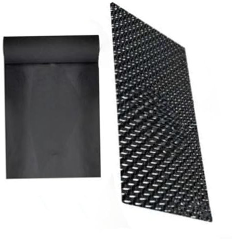 CNANRNANC Set di fodere per piantare in metallo con barriera per radici in geotessile e tavola di drenaggio per contenitore da giardino 60 x 60 x 43 cm